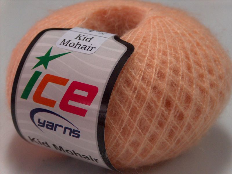300 GR ICE HAND KNITTING YARN KID MOHAIR BABYBEIGE