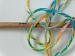 Capri Green, Yellow, White, Pink