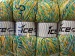 Capri Green, Yellow, White, Pink