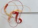 Long Butterfly Lurex Red, Yellow, Orange