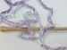 Fringe Lurex Lilac Shades, Silver