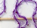 Cotton Spotty Purple, White