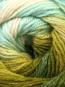 Fiber Content 60% Acrylic, 40% Merino Wool, Turquoise, Brand ICE, Green Shades, Yarn Thickness 2 Fine  Sport, Baby, fnt2-23431 
