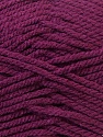 Bulky  Fiber Content 100% Acrylic, Purple, Maroon, Brand ICE, fnt2-23756 