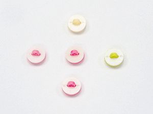 15mm long 4 ABC Figure Buttons Mixed Lot, Brand Ice Yarns, acs-1733 