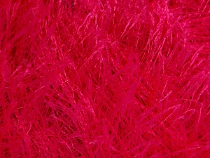 Fiber Content 100% Polyester, Brand Ice Yarns, Fuchsia, Yarn Thickness 5 Bulky Chunky, Craft, Rug, fnt2-50644