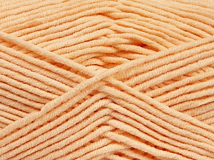 Fiber Content 55% Cotton, 45% Acrylic, Light Salmon, Brand Ice Yarns, Yarn Thickness 4 Medium  Worsted, Afghan, Aran, fnt2-51432
