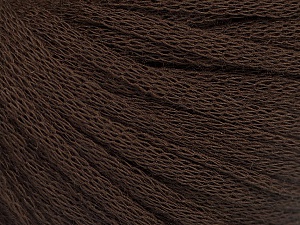 Fiber Content 50% Acrylic, 50% Wool, Brand Ice Yarns, Dark Brown, Yarn Thickness 4 Medium  Worsted, Afghan, Aran, fnt2-51494