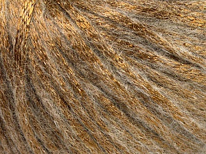 Fiber Content 70% Polyamide, 19% Merino Wool, 11% Acrylic, Brand Ice Yarns, Bronze, Beige, Yarn Thickness 4 Medium Worsted, Afghan, Aran, fnt2-51551