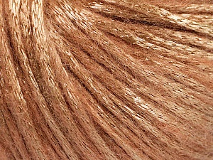 Fiber Content 70% Polyamide, 19% Merino Wool, 11% Acrylic, Pink, Brand Ice Yarns, Beige, Yarn Thickness 4 Medium Worsted, Afghan, Aran, fnt2-51552
