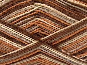 Fiber Content 75% Superwash Wool, 25% Polyamide, Brand Ice Yarns, Camel, Brown Shades, Yarn Thickness 1 SuperFine  Sock, Fingering, Baby, fnt2-51907