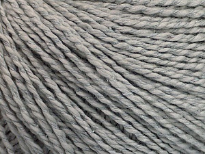 Fiber Content 68% Cotton, 32% Silk, Brand Ice Yarns, Grey, Yarn Thickness 2 Fine  Sport, Baby, fnt2-51924