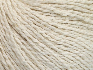Fiber Content 68% Cotton, 32% Silk, Off White, Brand Ice Yarns, Yarn Thickness 2 Fine  Sport, Baby, fnt2-51925