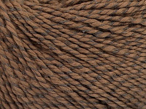 Fiber Content 68% Cotton, 32% Silk, Brand Ice Yarns, Brown, Yarn Thickness 2 Fine  Sport, Baby, fnt2-51926