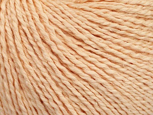 Fiber Content 68% Cotton, 32% Silk, Light Salmon, Brand Ice Yarns, Yarn Thickness 2 Fine  Sport, Baby, fnt2-51927