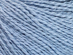 Fiber Content 68% Cotton, 32% Silk, Light Lilac, Brand Ice Yarns, Yarn Thickness 2 Fine  Sport, Baby, fnt2-51933