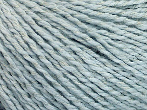 Fiber Content 68% Cotton, 32% Silk, Brand Ice Yarns, Baby Blue, Yarn Thickness 2 Fine  Sport, Baby, fnt2-51934