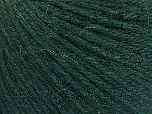 Fiber Content 55% Baby Alpaca, 45% Superwash Extrafine Merino Wool, Brand Ice Yarns, Dark Green, Yarn Thickness 3 Light DK, Light, Worsted, fnt2-52764
