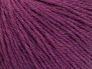 Fiber Content 55% Baby Alpaca, 45% Superwash Extrafine Merino Wool, Maroon, Brand Ice Yarns, Yarn Thickness 3 Light DK, Light, Worsted, fnt2-52768