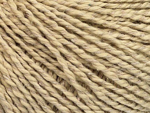 Fiber Content 68% Cotton, 32% Silk, Light Camel, Brand Ice Yarns, Beige, Yarn Thickness 2 Fine  Sport, Baby, fnt2-52944