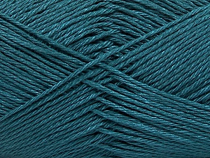 Fiber Content 100% Mercerised Cotton, Brand Ice Yarns, Dark Teal, Yarn Thickness 2 Fine Sport, Baby, fnt2-53786