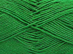 Fiber Content 100% Mercerised Cotton, Brand Ice Yarns, Green, Yarn Thickness 2 Fine Sport, Baby, fnt2-53788