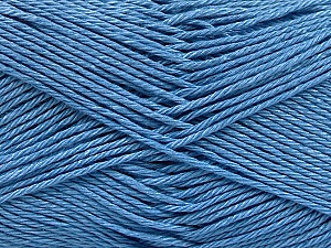 Fiber Content 100% Mercerised Cotton, Jeans Blue, Brand Ice Yarns, Yarn Thickness 2 Fine Sport, Baby, fnt2-53794