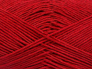 Fiber Content 100% Mercerised Cotton, Brand Ice Yarns, Dark Red, Yarn Thickness 2 Fine Sport, Baby, fnt2-53797