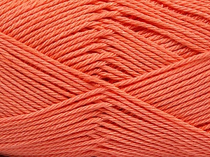 Fiber Content 100% Mercerised Cotton, Light Orange, Brand Ice Yarns, Yarn Thickness 2 Fine Sport, Baby, fnt2-53802