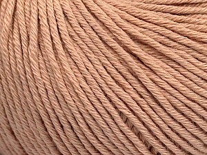 Global Organic Textile Standard (GOTS) Certified Product. CUC-TR-017 PRJ 805332/918191 Fiber Content 100% Organic Cotton, Powder Pink, Brand Ice Yarns, Yarn Thickness 3 Light  DK, Light, Worsted, fnt2-54735 