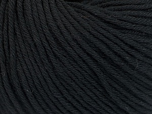 Global Organic Textile Standard (GOTS) Certified Product. CUC-TR-017 PRJ 805332/918191 Fiber Content 100% Organic Cotton, Brand Ice Yarns, Black, Yarn Thickness 3 Light  DK, Light, Worsted, fnt2-54793 