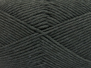 Fiber Content 50% SuperFine Nylon, 50% SuperFine Acrylic, Brand Ice Yarns, Dark Grey, Yarn Thickness 4 Medium  Worsted, Afghan, Aran, fnt2-56280 