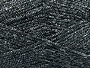 Fiber Content 65% Merino Wool, 35% Silk, Brand Ice Yarns, Anthracite Black, Yarn Thickness 3 Light  DK, Light, Worsted, fnt2-57664