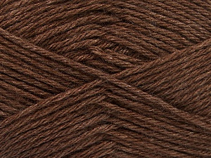 Fiber Content 65% Merino Wool, 35% Silk, Brand Ice Yarns, Brown, Yarn Thickness 3 Light  DK, Light, Worsted, fnt2-57665