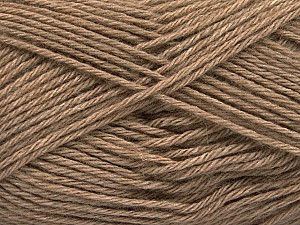 Fiber Content 65% Merino Wool, 35% Silk, Brand Ice Yarns, Camel, Yarn Thickness 3 Light  DK, Light, Worsted, fnt2-57667