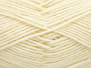 Fiber Content 65% Merino Wool, 35% Silk, Brand Ice Yarns, Cream, Yarn Thickness 3 Light  DK, Light, Worsted, fnt2-57668
