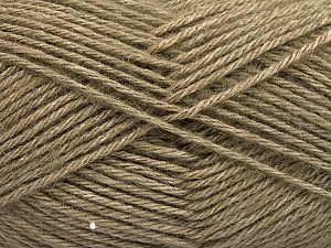 Fiber Content 65% Merino Wool, 35% Silk, Khaki, Brand Ice Yarns, Yarn Thickness 3 Light  DK, Light, Worsted, fnt2-57671