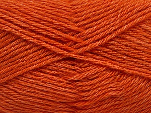 Fiber Content 65% Merino Wool, 35% Silk, Orange, Brand Ice Yarns, Yarn Thickness 3 Light  DK, Light, Worsted, fnt2-57678