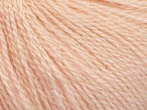 Fiber Content 65% Merino Wool, 35% Silk, Light Salmon, Brand Ice Yarns, Yarn Thickness 1 SuperFine  Sock, Fingering, Baby, fnt2-57860 