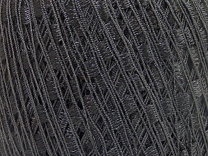 Trellis  Fiber Content 100% Polyester, Brand Ice Yarns, Black, Yarn Thickness 5 Bulky  Chunky, Craft, Rug, fnt2-58246