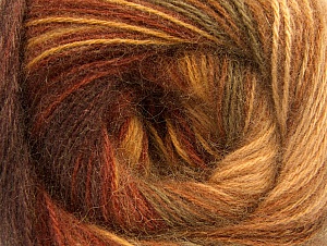 Fiber Content 60% Acrylic, 20% Angora, 20% Wool, Brand Ice Yarns, Brown Shades, Yarn Thickness 2 Fine Sport, Baby, fnt2-59747