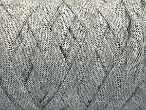 Fiber Content 100% Recycled Cotton, Brand ICE, Grey, Yarn Thickness 6 SuperBulky  Bulky, Roving, fnt2-60123 