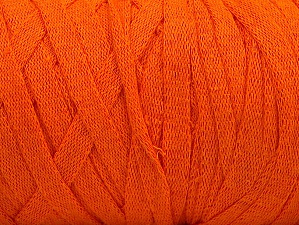 Fiber Content 100% Recycled Cotton, Orange, Brand Ice Yarns, Yarn Thickness 6 SuperBulky  Bulky, Roving, fnt2-60125 