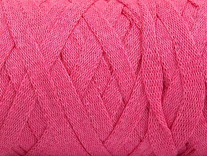 Fiber Content 100% Recycled Cotton, Pink, Brand Ice Yarns, Yarn Thickness 6 SuperBulky  Bulky, Roving, fnt2-60127 