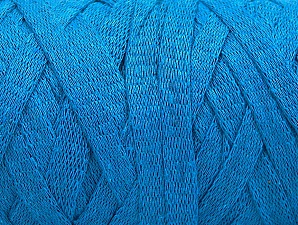 Fiber Content 100% Recycled Cotton, Turquoise, Brand Ice Yarns, Yarn Thickness 6 SuperBulky  Bulky, Roving, fnt2-60129 
