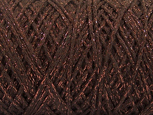 Please be advised that yarn iade made of recycled cotton, and dye lot differences occur. Fiber Content 90% Cotton, 10% Metallic Lurex, Brand Ice Yarns, Copper, Brown, Yarn Thickness 4 Medium  Worsted, Afghan, Aran, fnt2-60135