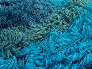 Fiber Content 95% Acrylic, 5% Polyester, White, Turquoise, Teal, Brand Ice Yarns, Grey, Yarn Thickness 6 SuperBulky Bulky, Roving, fnt2-61121