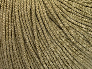 Fiber Content 60% Cotton, 40% Acrylic, Light Khaki, Brand Ice Yarns, Yarn Thickness 2 Fine  Sport, Baby, fnt2-63018 