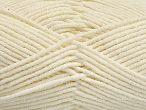 Fiber Content 55% Cotton, 45% Acrylic, Brand Ice Yarns, Ecru, Yarn Thickness 4 Medium  Worsted, Afghan, Aran, fnt2-63097