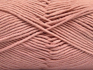 Fiber Content 55% Cotton, 45% Acrylic, Powder Pink, Brand Ice Yarns, Yarn Thickness 4 Medium  Worsted, Afghan, Aran, fnt2-63102
